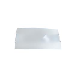 APLIQUE LED 9W 4200K CUADRADO CRISTAL 25X 12,5CM