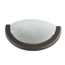 APLIQUE METAL/CRISTAL MARRON LED 9W 4200K BLANCA