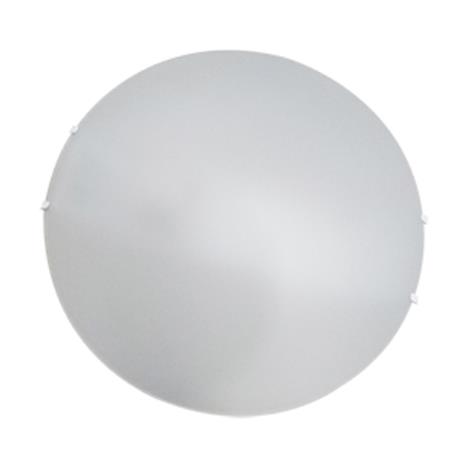 PLAFON CRISTAL 30CM ECLIPSE BLANCO 1 X E27