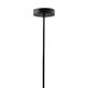 COLGANTE AITANA NEGRO E27 C/P MAD/OSCURA XTRELAMP 45CM