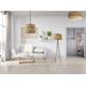 PLAFON AITANA MADERA CLARA- E27 C/P MAD/CLARA XTRELAMP 45CM