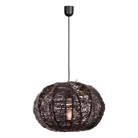 COLGANTE RATTAN LAVANDA MARRÓN 40CM