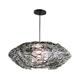 COLGANTE RATTAN COLOR ENV.PLATA D60