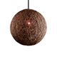 PLAFON HILOS 3 LUCES MARRON SERIE MIRTO