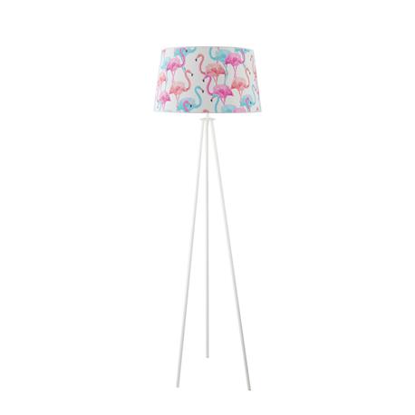 LAMPARA PIE SALON FLAMENCO BLANCO E27 C/P 45CM XTRELAMP