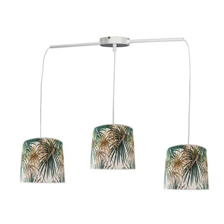 REGLETA 3 LUCES PALMERA BLANCO C/P D60 XTRELAMP