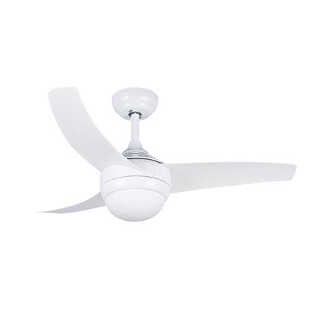 VENTILADOR DC LARS 18W BLANCO 3 ASP.6 VELOC.100D C/REMOTO