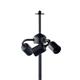 LAMPARA MESA MOSTAZA/BURDEO/MARRON LIV 40 CM XTRELAMP