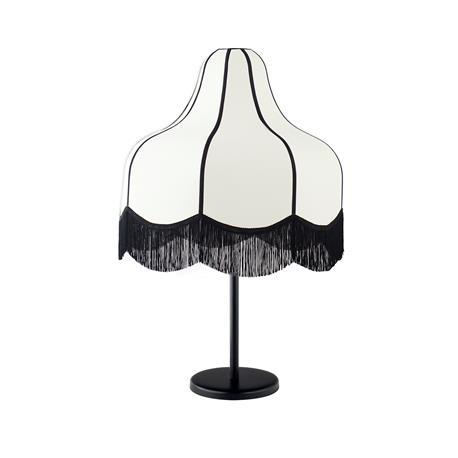 LAMPARA MESA BLANCA/ NEGRA LIV 40 CM XTRELAMP