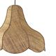 COLGANTE TESSA RAFFIA NATURAL 40CM XTRELAMP