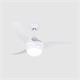 VENTILADOR DC LARS 18W BLANCO 3 ASP.6 VELOC.100D C/REMOTO