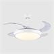 VENTILADOR DC TOSH 72W BLANCO 4 ASP.6 VELOC.132D C/REMOTO