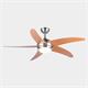 VENTILADOR DC RAGNAR 18W NICKEL 5 ASP REVERSIBLE .6 VELOC.13
