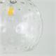 COLGANTE LEOMINSTER CRISTAL BOLA 30CM COLOR CUERO/TRANSPAREN