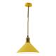 APLIQUE PARED-COLGANTE CAMPANA AMARILLO BEDFORD 1 X E27