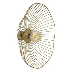 PLAFON METAL ORO CALIPSO 1 LUZ 50CM XTRELAMP