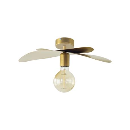 PLAFON SERIE VERA METAL ORO 1 L 40CM XTRELAMP