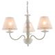 LAMPARA HOLLY BLANCO 3 LUCES C/PANTALLA