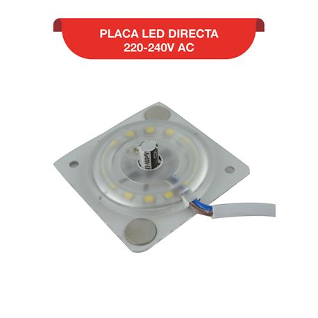 PLACA LED BLISTER 12W 1COLOR 63X63