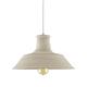 COLGANTE METAL BRADFORD COLOR BEIG 1 LUZ