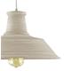 COLGANTE METAL BRADFORD COLOR BEIG 1 LUZ