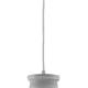 COLGANTE METAL BRADFORD COLOR GRIS 1 LUZ