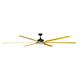 Ventilador de techo MELKER 213mm Mostaza
