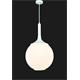 COLGANTE WILLIAM 1 LUZ OPAL BLANCO D30