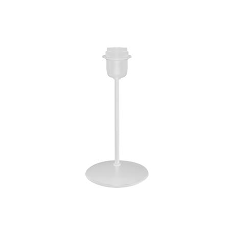 ARMADURA LÁMPARA MESA BLANCA 1 LUZ E27