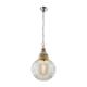 COLGANTE MONSARAZ MADERA NATURAL TRANSPARENTE 25CM