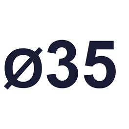 Ø 35