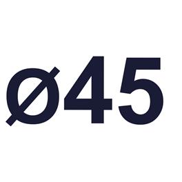 Ø 45